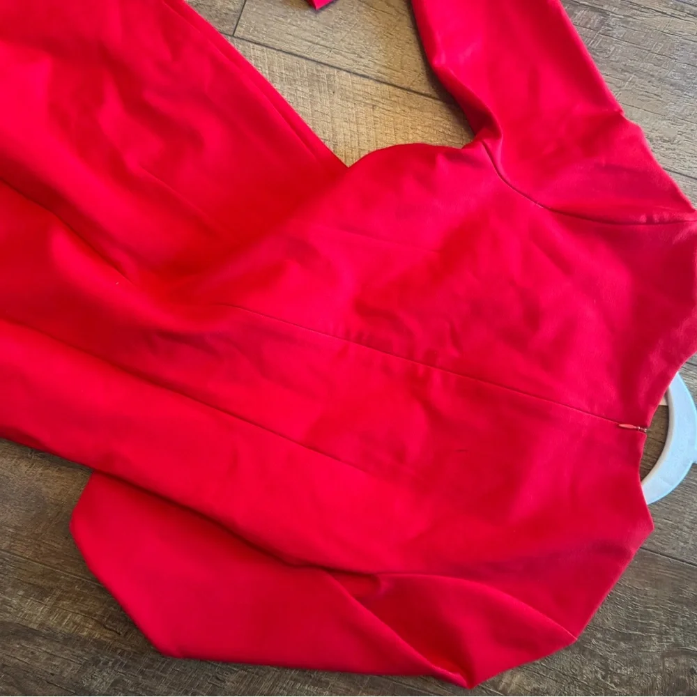 Tuckernuck hyacinth house red dress with fringe - Picture 3 of 8